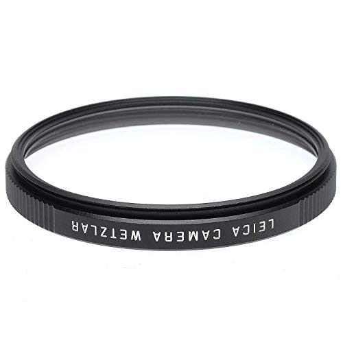 Leica E52 52mm UVa II Glass Filter, Black