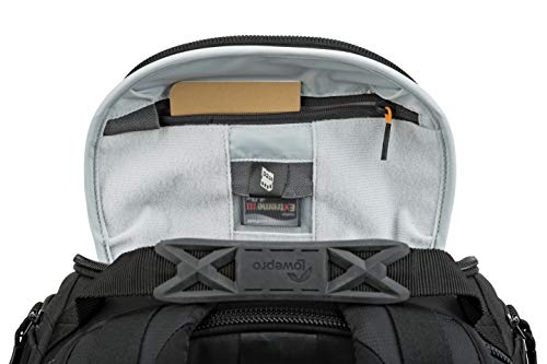 Lowepro ProTactic 450 AW II Black Pro Modular Backpack with All Weather Cover for Laptop Up to 15 Inch, Tablet, Canon/Sony Alpha/Nikon DSLR, Mirrorless CSC and DJI Mavic Drones LP37177-PWW, Black