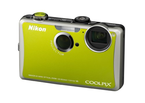 Nikon Coolpix S1100pj Digital Camera (Violet)