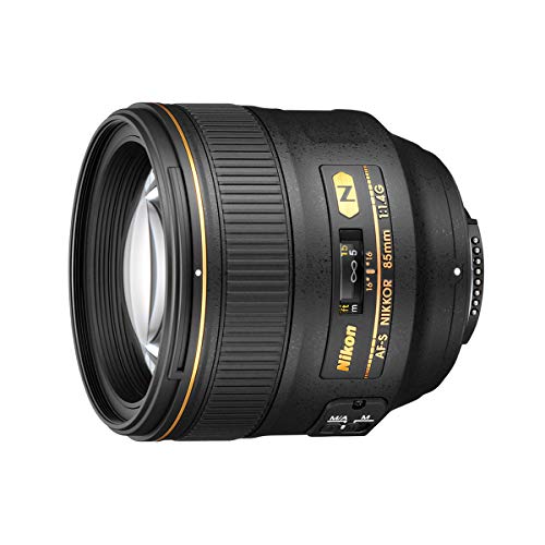 Nikon AF-S FX NIKKOR 85mm f/1.4G Lens with Auto Focus for Nikon DSLR Cameras