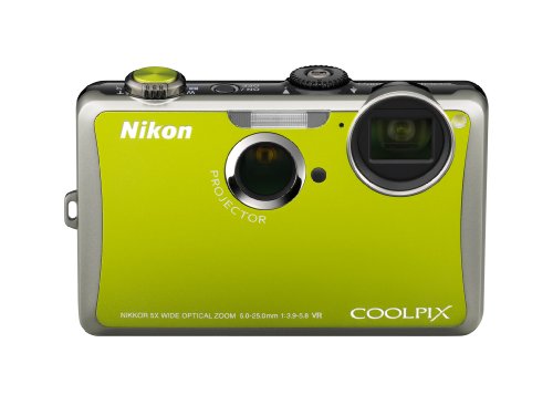 Nikon Coolpix S1100pj Digital Camera (Violet)