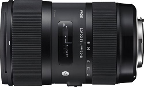 Sigma 18-35mm f/1.8 DC HSM Art Lens (Black)