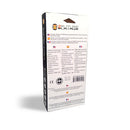 ZFUTURE Flat Wire Tangle Free 3.5mm Stero Ear Bud with Mic, Volume Control, Music Control, White