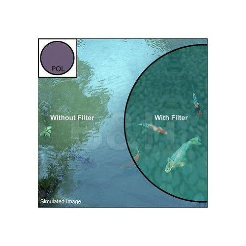 Hoya 52mm Circular Polarizing Glass Filter Black