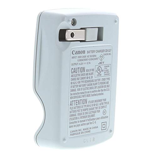 CB-2LY Battery charger for Canon NB-6L NB-6LH Battery and Canon PowerShot D10, D20, S90, S95, S120, SD770 IS, SD980 IS, SD1200 IS, SD1300 IS, SD3500 IS, SD4000 IS, SX170 IS, SX240 HS, SX260 HS, SX270 HS, SX280 HS, SX500 IS, SX510 HS, ELPH 500 HS