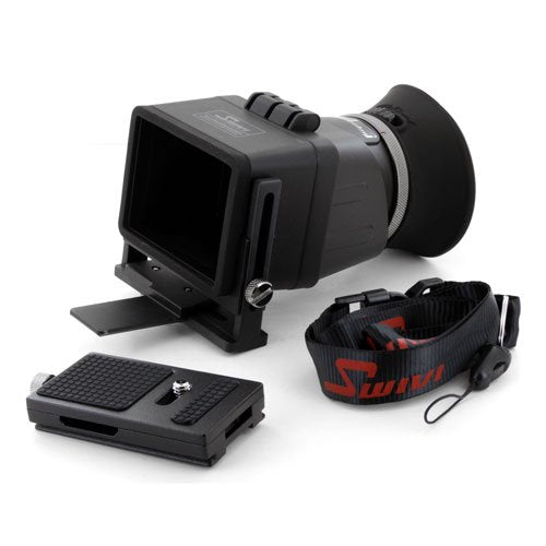 GGS Swivi HD DSLR LCD Universal Foldable Viewfinder Version II with 3.0X Magnification