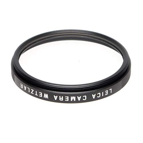 Leica E39 39mm UVa II Glass Filter, Black