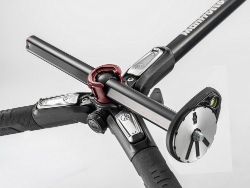 Manfrotto Aluminum 3-Section Tripod,Black