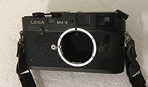 Leica M4-2 Rangefinder 35mm Camera Body Black Used-Very Good