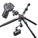 Manfrotto Aluminum 3-Section Tripod,Black