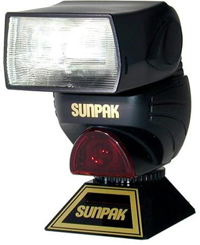 Sunpak PZ-40X Ultra-Compact Digital TTL Dedicated Flash for Minolta Digital and 35mm Cameras (Black)