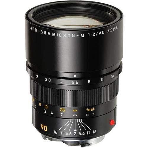 Leica 90mm f/2.0 Apo Summicron M Aspherical Manual Focus Lens (11884)