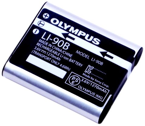 Olympus LI-90B Rechargeable Battery (Silver)