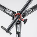 Manfrotto Aluminum 3-Section Tripod,Black