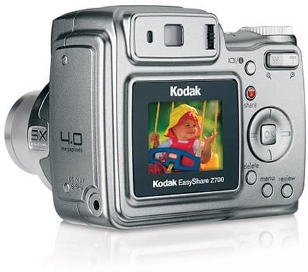Kodak Easyshare Z700 Digital Camera 5x Optical Zoom Silver (New-White Box)