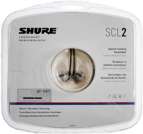 Shure SCL2 Sound Isolating Earphones - Clear-Camera Wholesalers