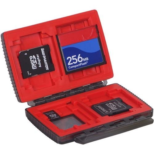 Gepe 3856E CardSafe Basic Duo for Compact Flash, SD, Smart Media, Multimedia Card, Memory Stick (Onyx)