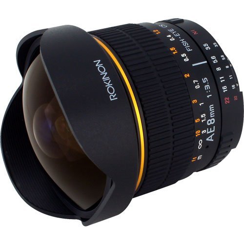 Rokinon 8mm F3.5 Ultra Wide Fisheye Lens