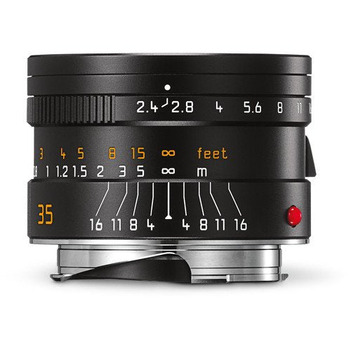 Leica 11671 Summarit-M 35mm/f2.4 ASPH Wide-Angle Lens, Black