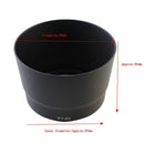 Lens Hood for Canon EF-S 55-250mm f/4-5.6 IS STM Lens Replace 60mm ET-63