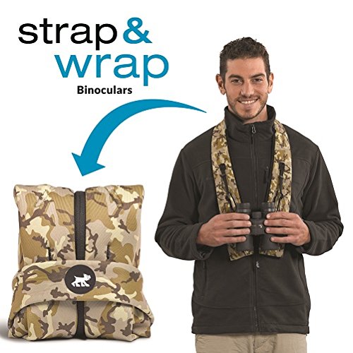 New!!! Universal and Padded Miggo Strap and Wrap Binocular Case - Black