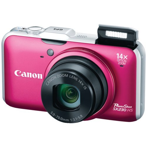 Canon PowerShot SX230HS 12 MP Digital Camera with HS SYSTEM and DIGIC 4 Image Processor