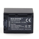 Masione NP-FV70 battery 7.4V 2100MAH, Replacement for SONY DCR-DVD, DCR-HC, DCR-SR, DCR-SX, HDR-CX, HDR-HC, HDR-SR, HDR-UX, HDR-XR Series Camcorder Battery