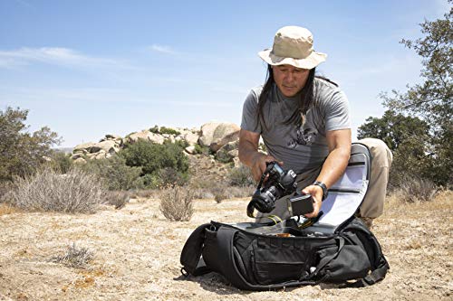 Lowepro ProTactic 450 AW II Black Pro Modular Backpack with All Weather Cover for Laptop Up to 15 Inch, Tablet, Canon/Sony Alpha/Nikon DSLR, Mirrorless CSC and DJI Mavic Drones LP37177-PWW, Black