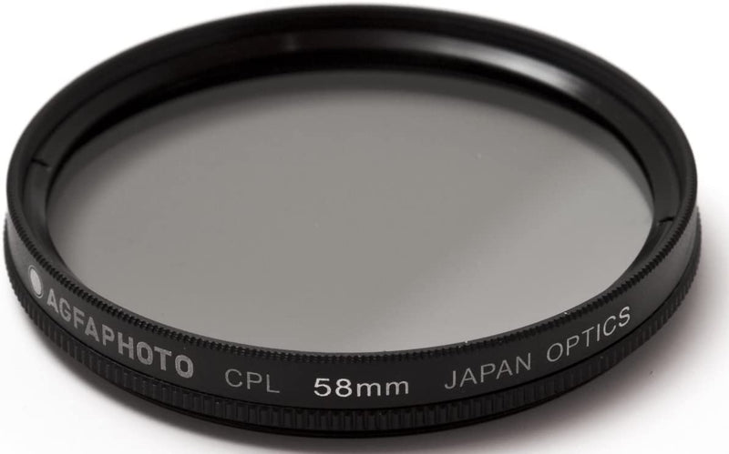 AGFA 58mm Circular Polarizing (CPL) Glass Filter