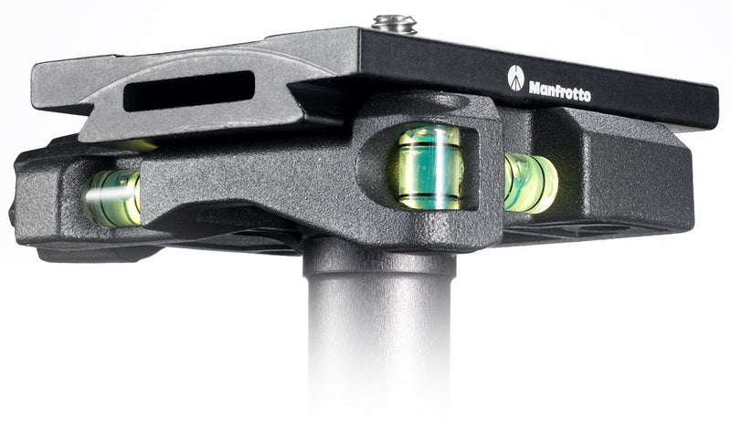 Manfrotto MSQ6 Q6 Top Lock Quick Release Adaptor with Plate (Black)