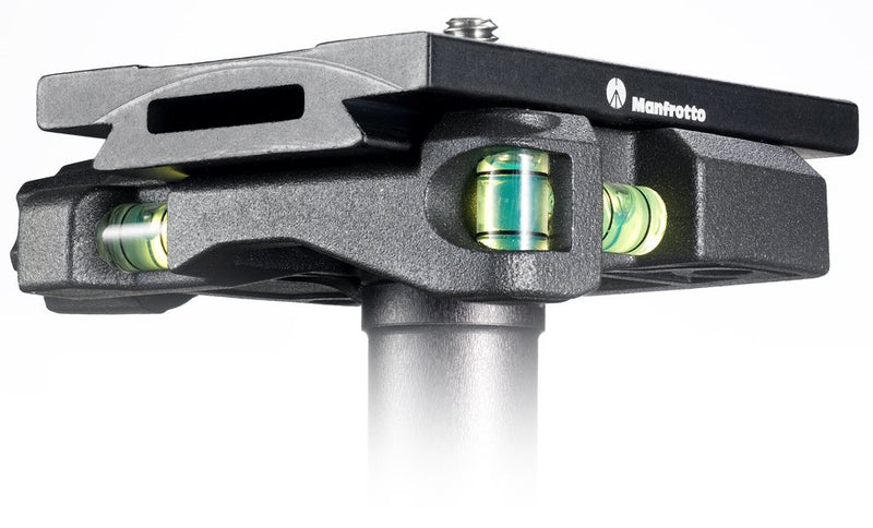 Manfrotto MSQ6 Q6 Top Lock Quick Release Adaptor with Plate (Black)