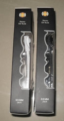 ZFUTURE Flat Wire Tangle Free 3.5mm Stero Ear Bud with Mic, Volume Control, Music Control, White