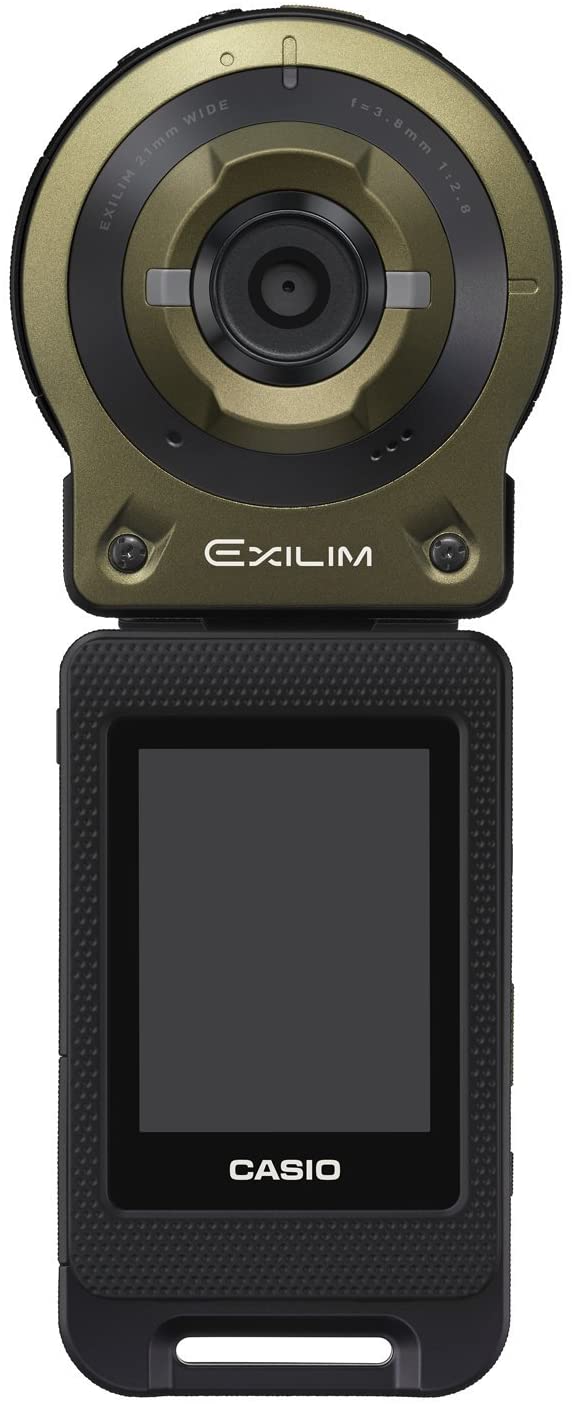 Casio EX-FR10 ExiIlm Life Style Digital Separable Action Camera 14.1 MP, 2" LCD, 1080p Green-Camera Wholesalers