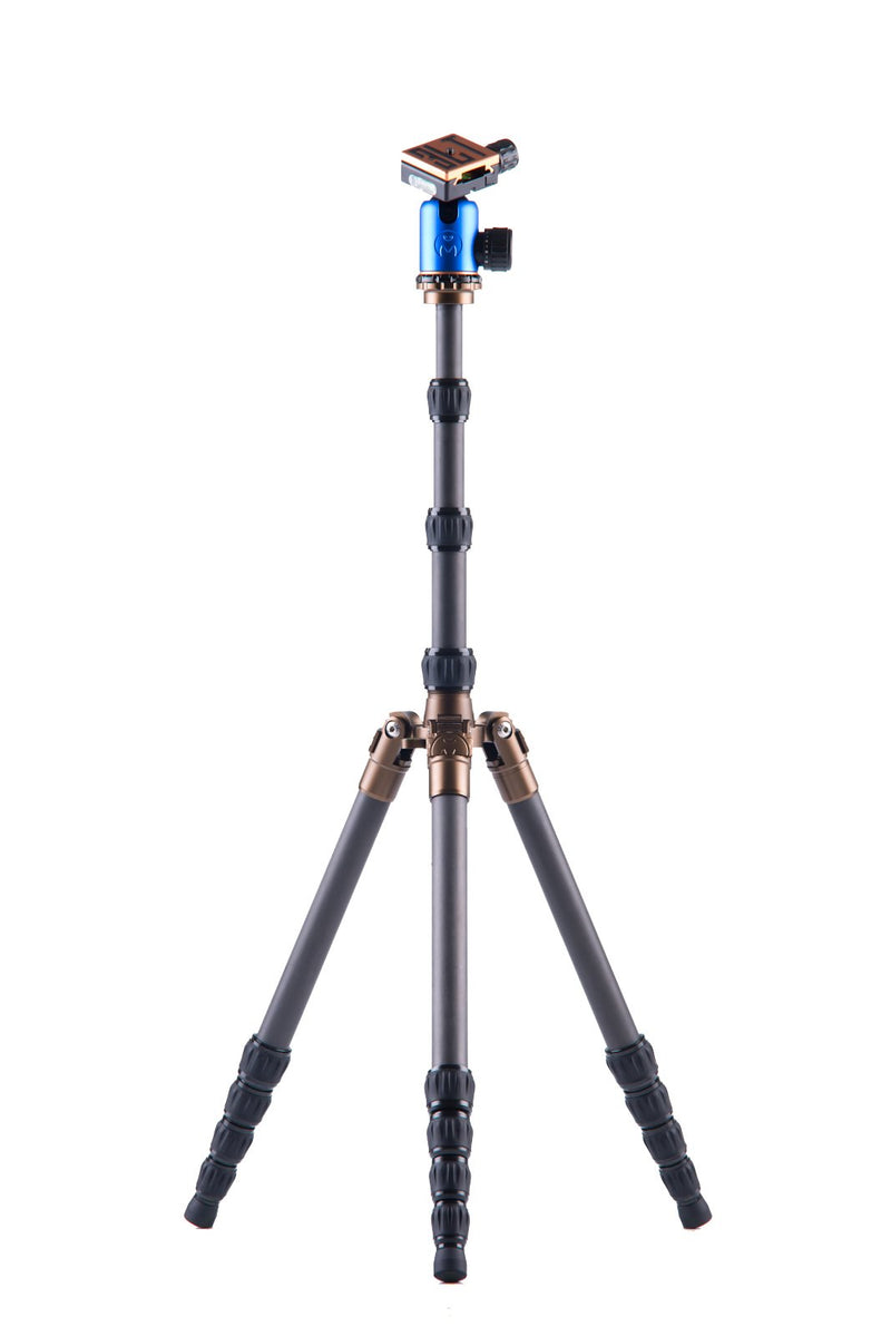 3 Legged Thing X1.1 Brian Evolution 2 Carbon Fiber Tripod System with AirHed 1 Ball Head (Blue)