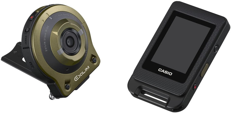 Casio EX-FR10 ExiIlm Life Style Digital Separable Action Camera 14.1 MP, 2" LCD, 1080p Green-Camera Wholesalers