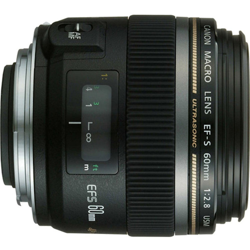 Canon EF-S 60mm f/2.8 Macro USM Fixed Lens for Canon SLR Cameras