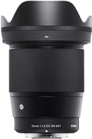 Sigma 16mm F/1.4 DC DN Contemporary Lens for Sony E