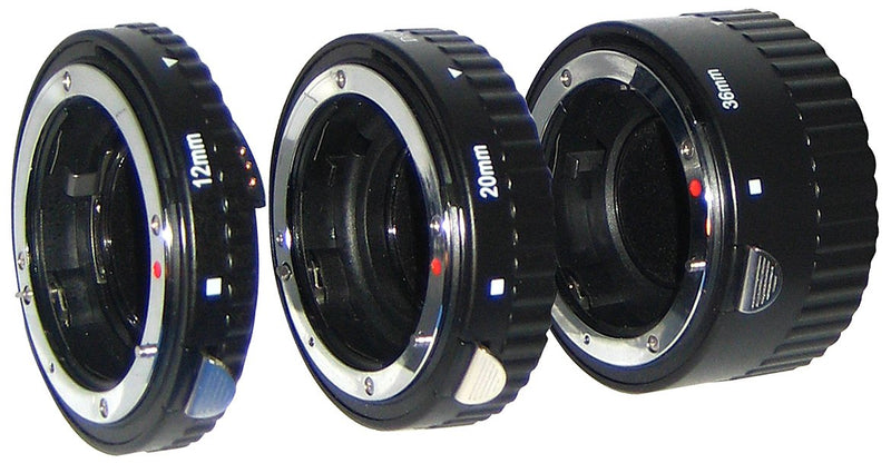 Zeikos ZE-CVAFN Auto Focus Macro Extension Tubes for Nikon
