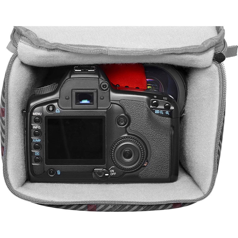 Manfrotto MB LF-WN-RP Camera Reporter Bag for DSLR Lifestyle Windsor, Grey