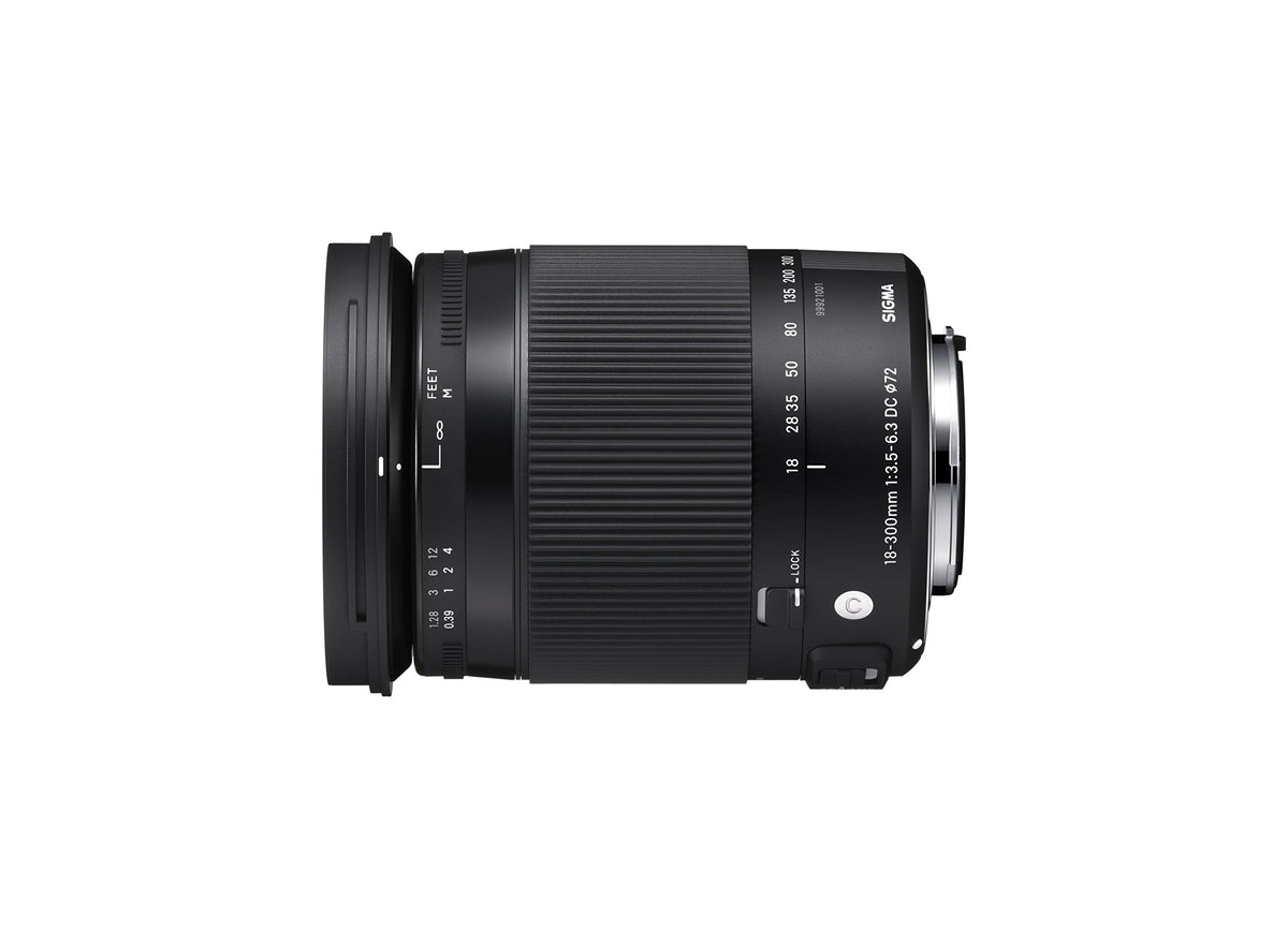 Sigma 18-300mm F3.5-6.3 Contemporary DC Macro OS HSM Lens for