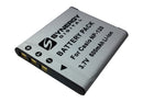 SDNP120 Lithium-Ion Rechargeable Battery - Ultra High Capacity (3.7V 600mAh) - Replacement For Casio NP-120 Battery