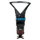 Rogue Photographic Design ROGUERESM2 FlashBender 2 Small Reflector, Bounce Flash, Snoot, Gobo (Black/White)