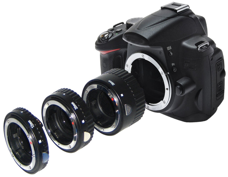Zeikos ZE-CVAFN Auto Focus Macro Extension Tubes for Nikon