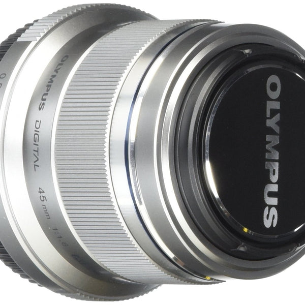 Olympus M.Zuiko Digital 45mm f/1.8 Lens Silver - Open box