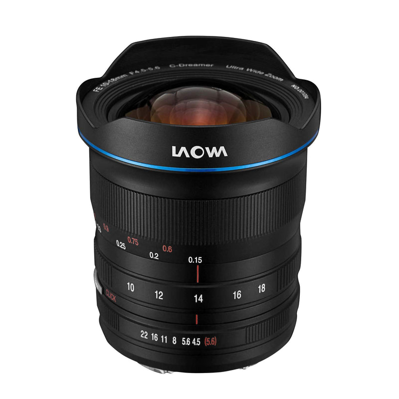 Laowa 10-18mm f/4.5-5.6 Zoom Lens for Sony FE-Mount (Full Frame)