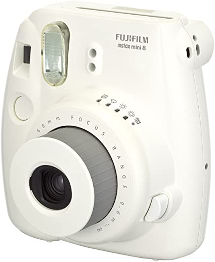 FUJIFILM instax mini 8 Instant Film Camera - White-Camera Wholesalers