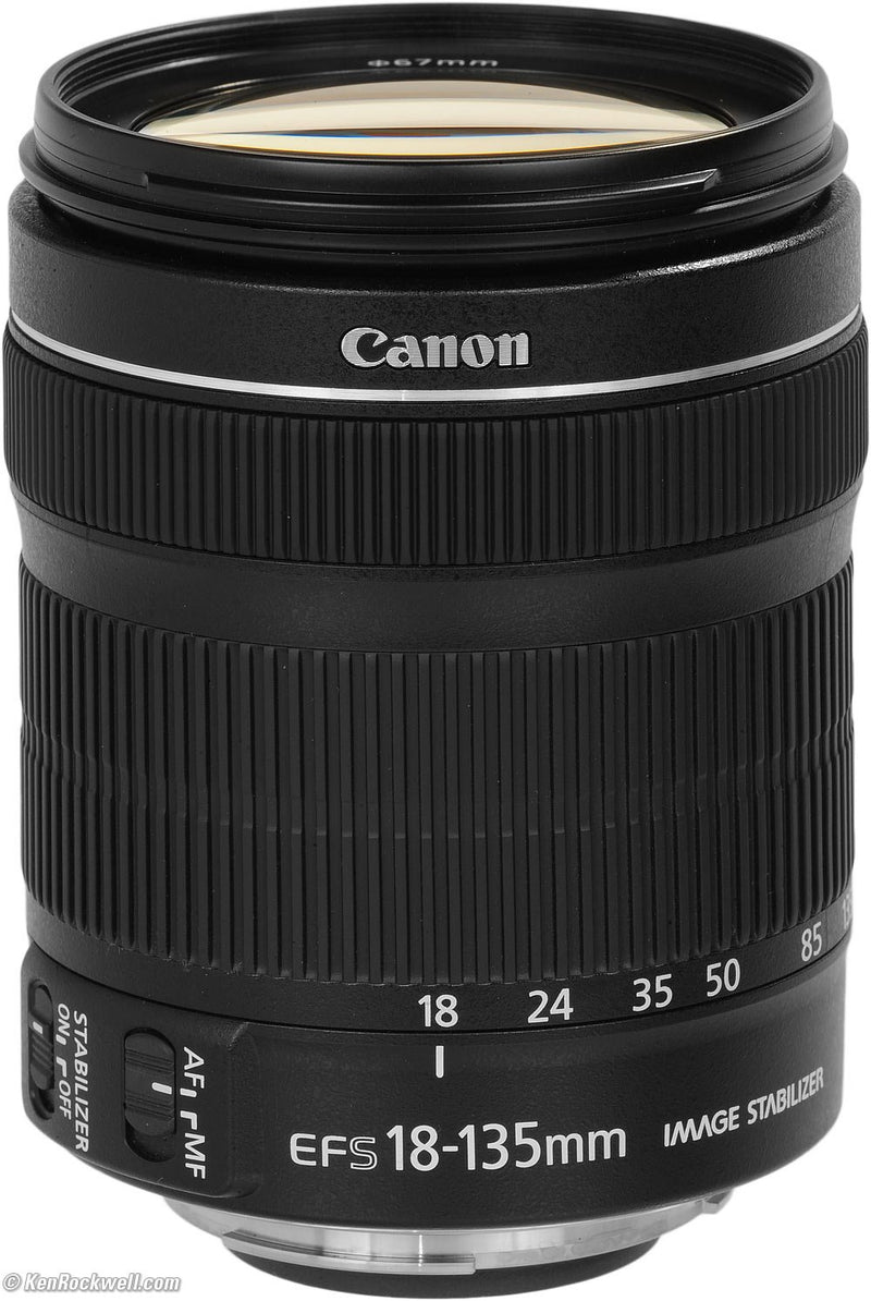 Canon 18-135mm f/5.6-38 for Canon EF-S Cameras Standard-Zoom Lens Fixed Zoom