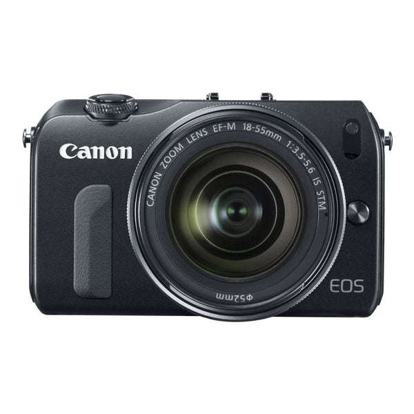 Canon EOS M Mirrorless Digital Camera with 18-55mm Lens and Flash