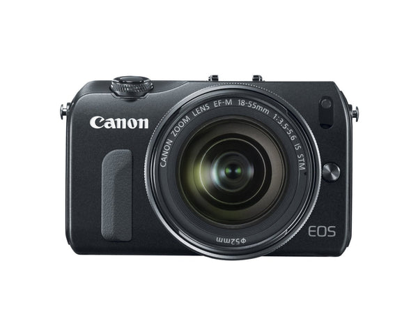 Canon EOS M Mirrorless Digital Camera with 18-55mm Lens and Flash