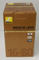 Nikon standard zoom lens af-s DX NIKKOR 16-80 mm f/2.8-4E ED VR